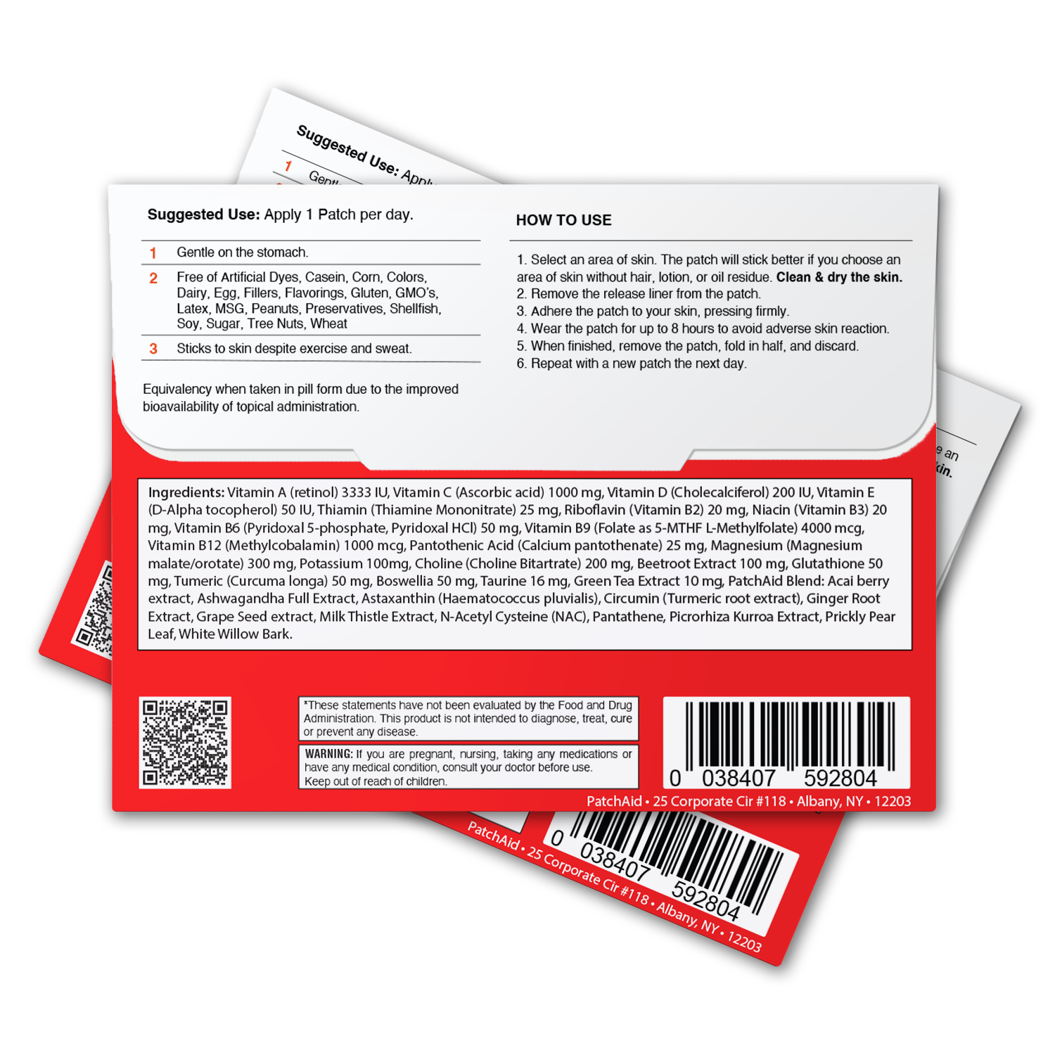 Night Out Recovery Patch - Fast Recovery & Vitamin Support: 12-Pack with Display Case - Image 13
