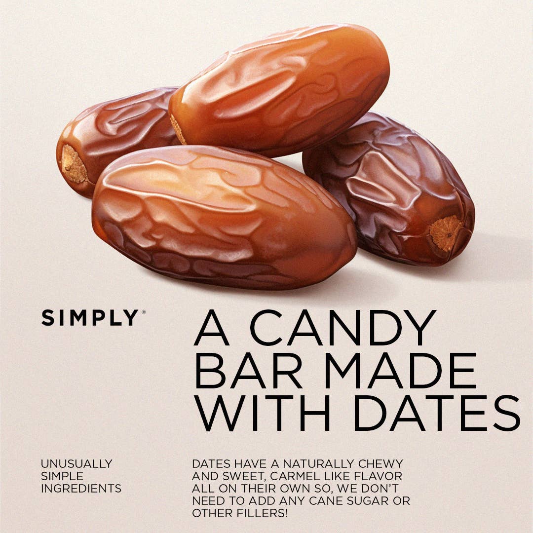 Chocolate Date Bars - Salted Peanut (4.5 oz Bags) | 6 Pack - Image 3