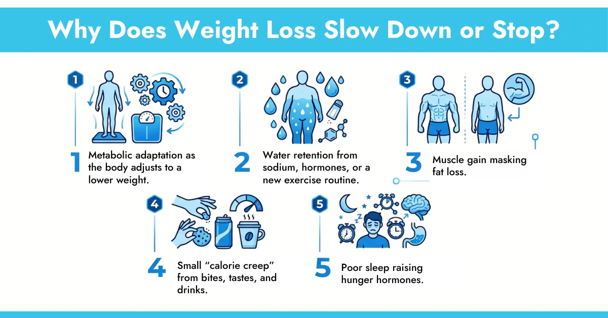 Why Does Weight Loss Slow Down or Stop