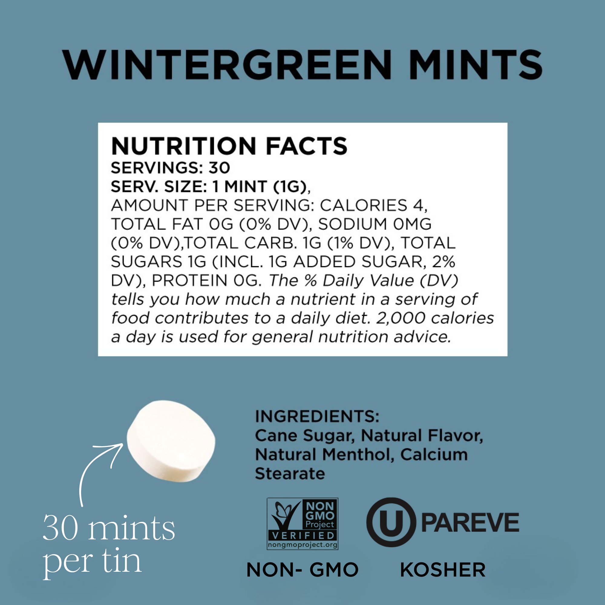 Simply Mints - Wintergreen | Pack of Six - Image 3