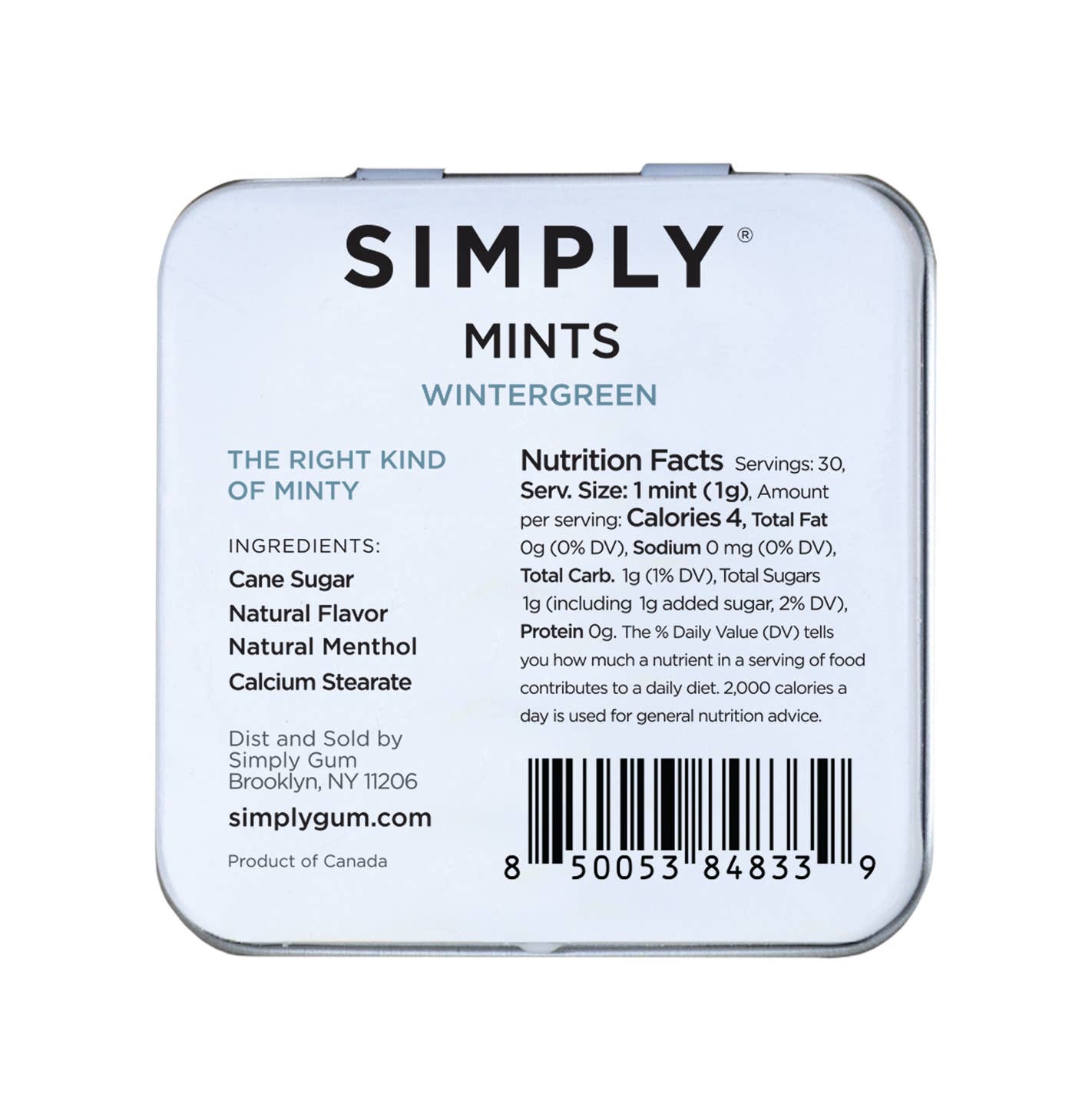 Simply Mints - Wintergreen | Pack of Six - Image 5