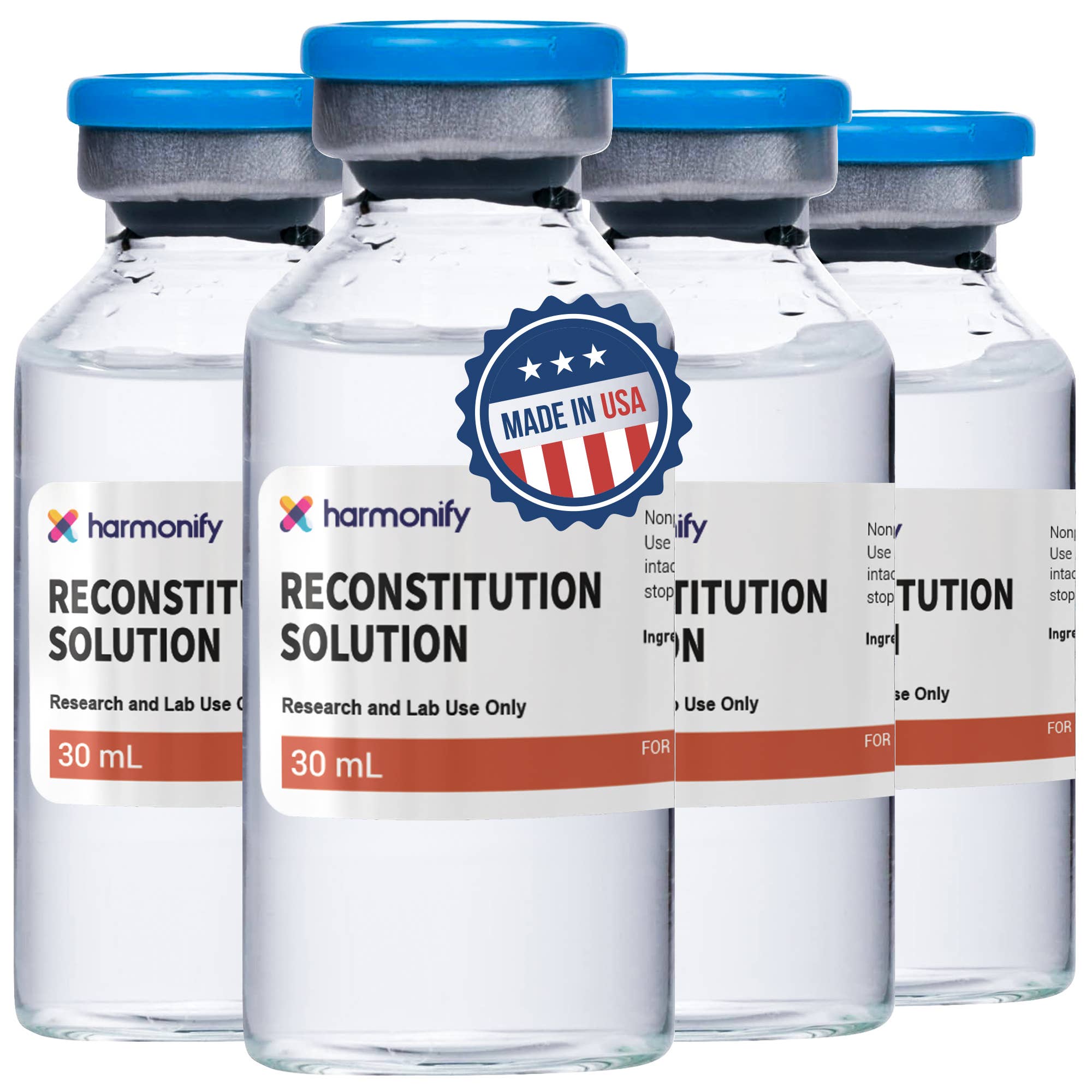 Bacteriostatic Water Reconstitution Solution 4-Pack, 30 ml - Image 4